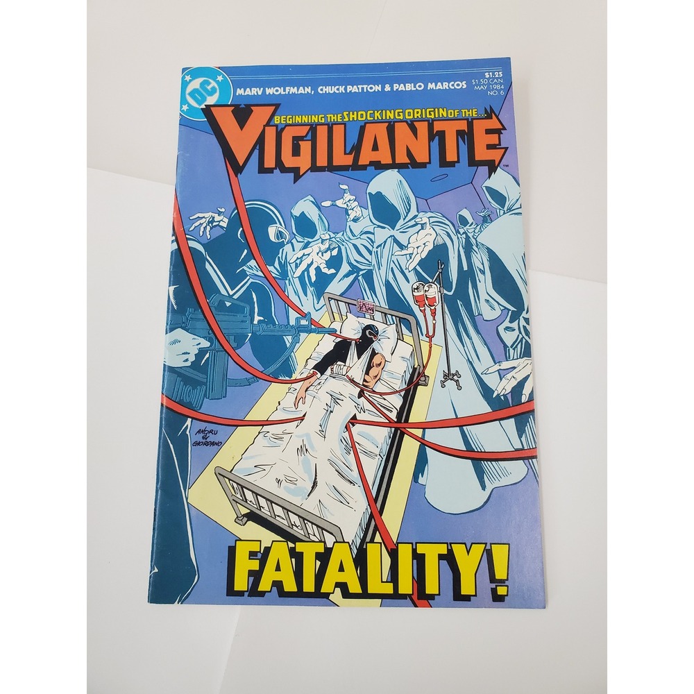 DC Comics Vigilante #6 May 1984 Origin of Vigilante Marv Wolfman Bronze Age
